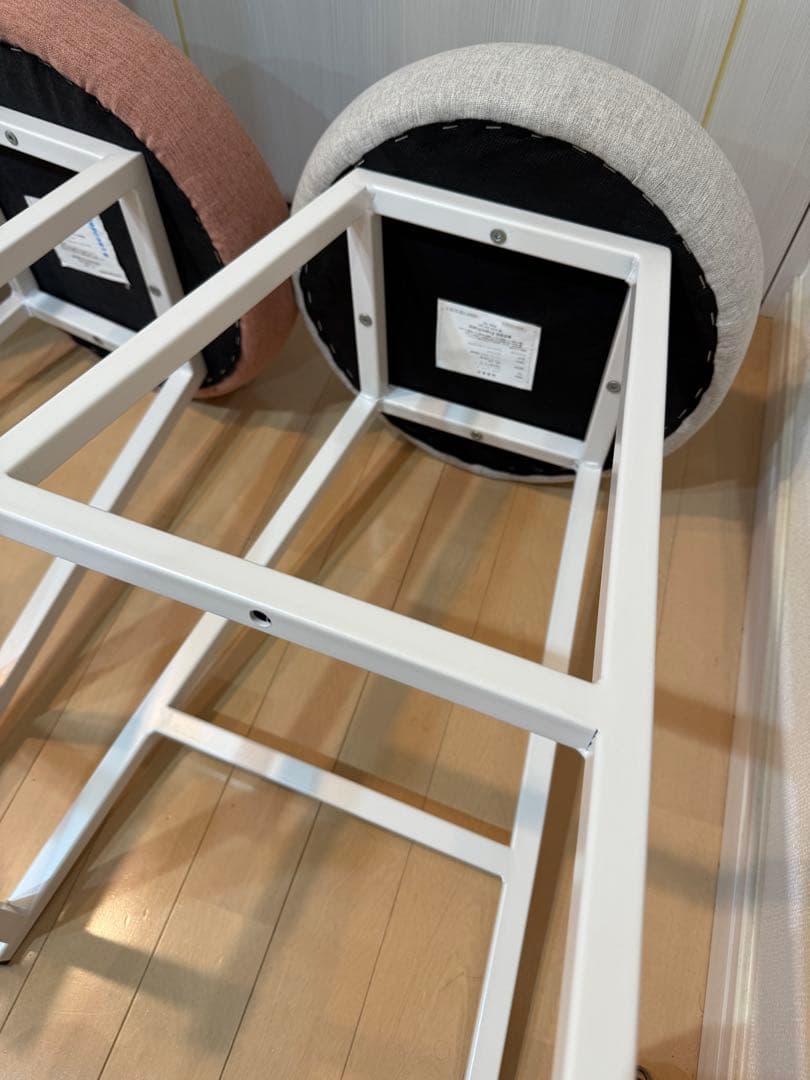 【ホワイトのみ】フランフラン　リトモ　ハイチェア ホワイト