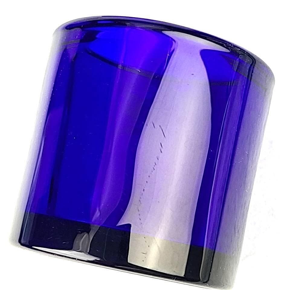 ●美品♪イッタラ　マリメッコ　ブルー　キビ　キャンドルホルダー　3台セット 2