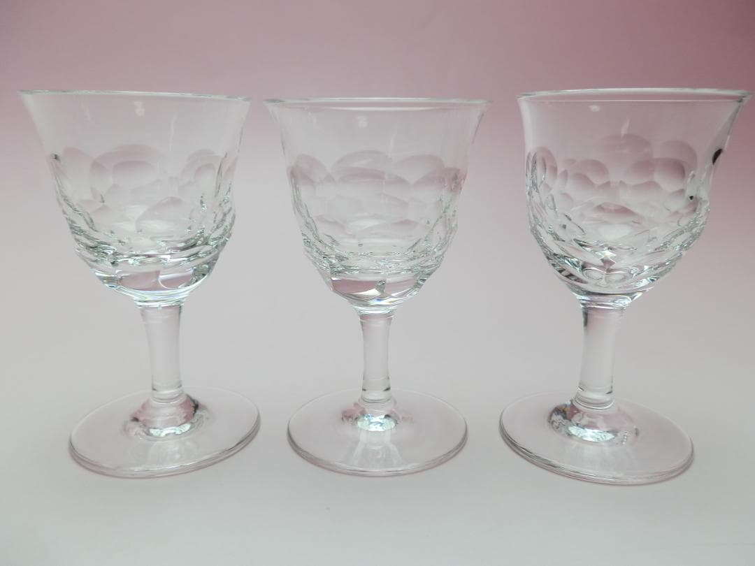 河上恭一郎 切子高付盃 6客 70820