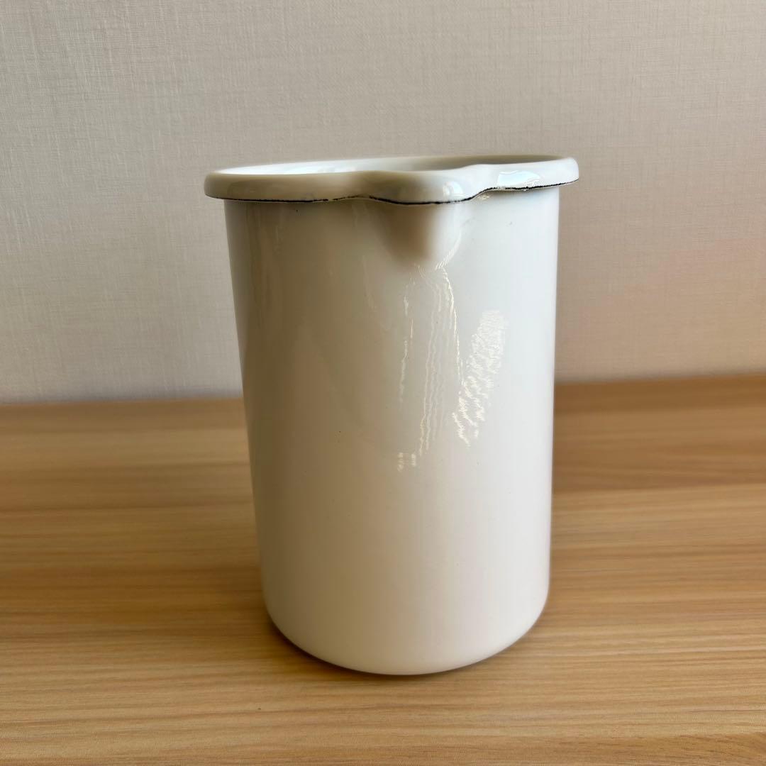 オーストリア製　RIESS リース　計量カップ　ホーロー　1L