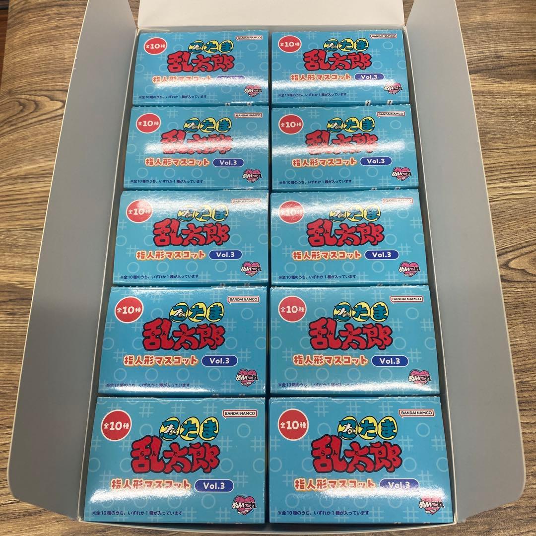 忍たま乱太郎 指人形マスコット Vol.3 BOX(10個入) ぬいこれ 箱買い