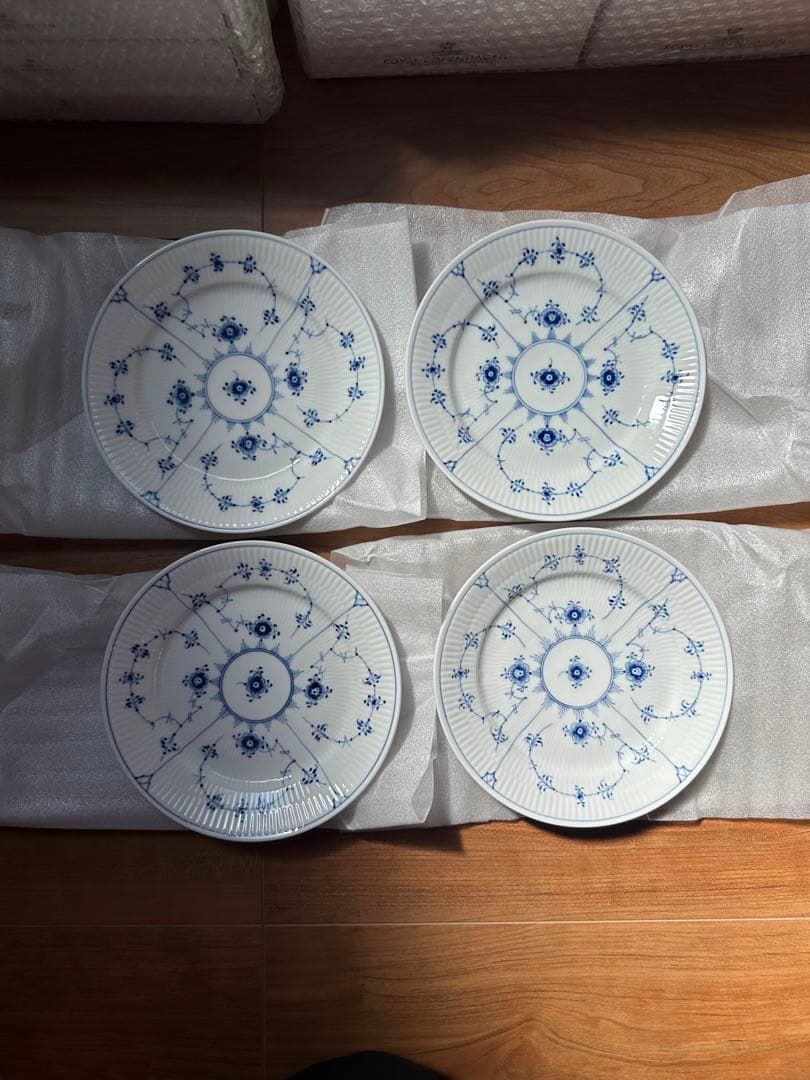 ロイヤルコペンハーゲン ブルーフルーテッド ハーフレース他　全13点まとめ売り