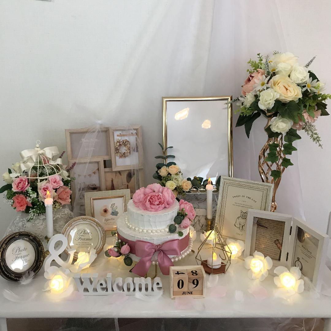 ウェルカムスペース セット売り 薔薇 キャンドルライト フラワー