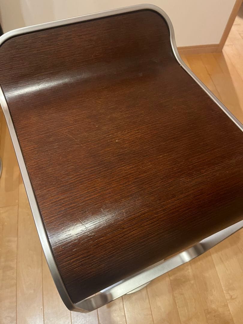 ADAL ラパルマ レム ハイスツール 板座 オーク突板②