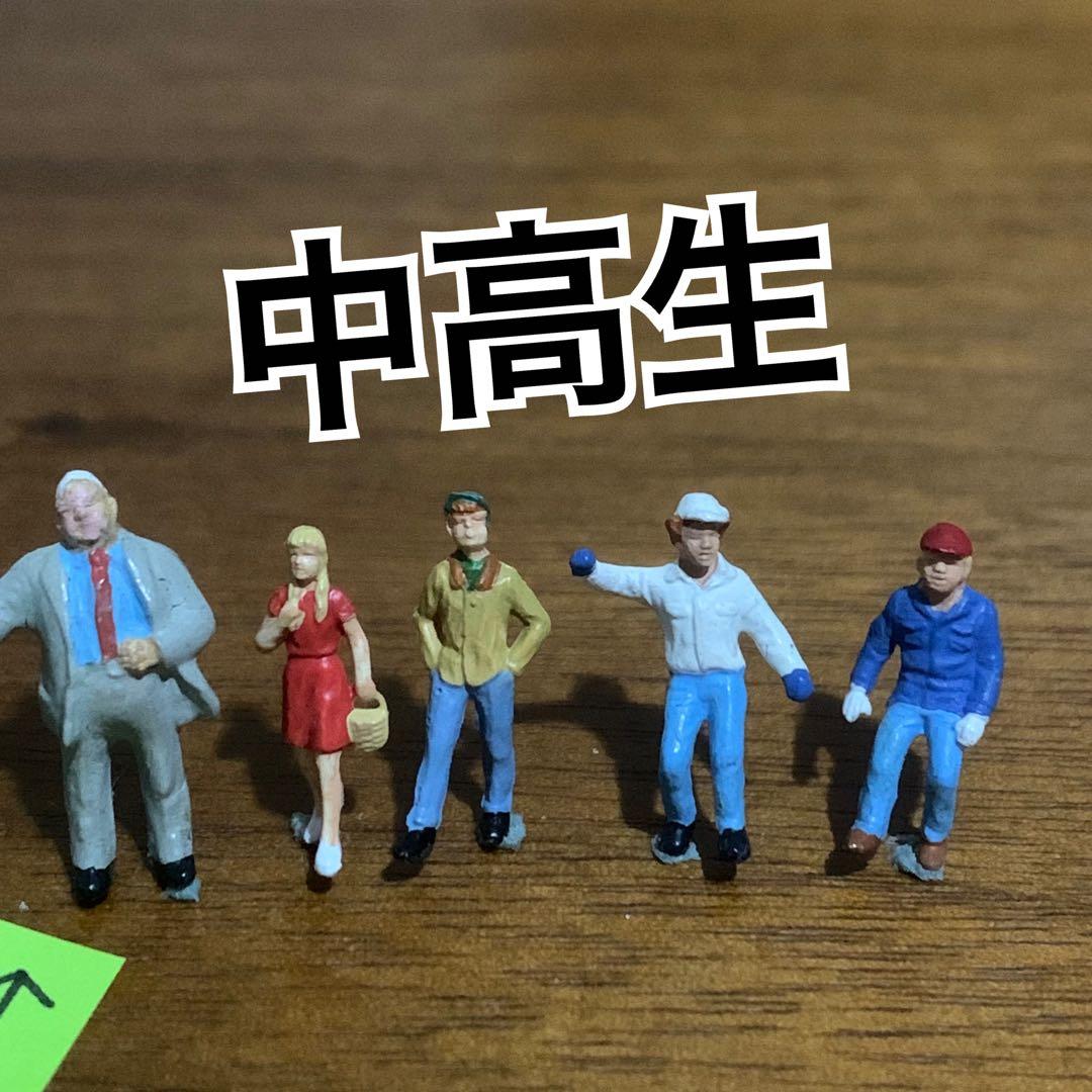 Preiser／プライザー □1/87 ミニチュア フィギュア □中高生 - メルカリ