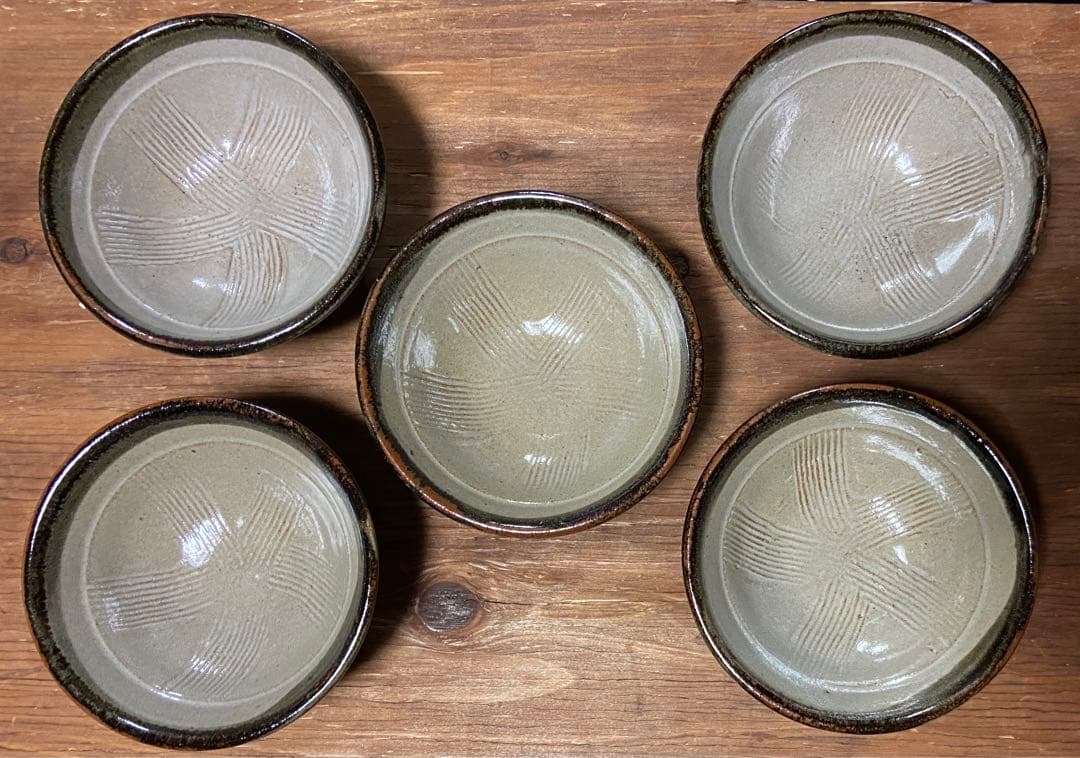 【昭和レトロ】南部三厳堂 南部鉄器 × 益子焼 セット 未使用品　希少