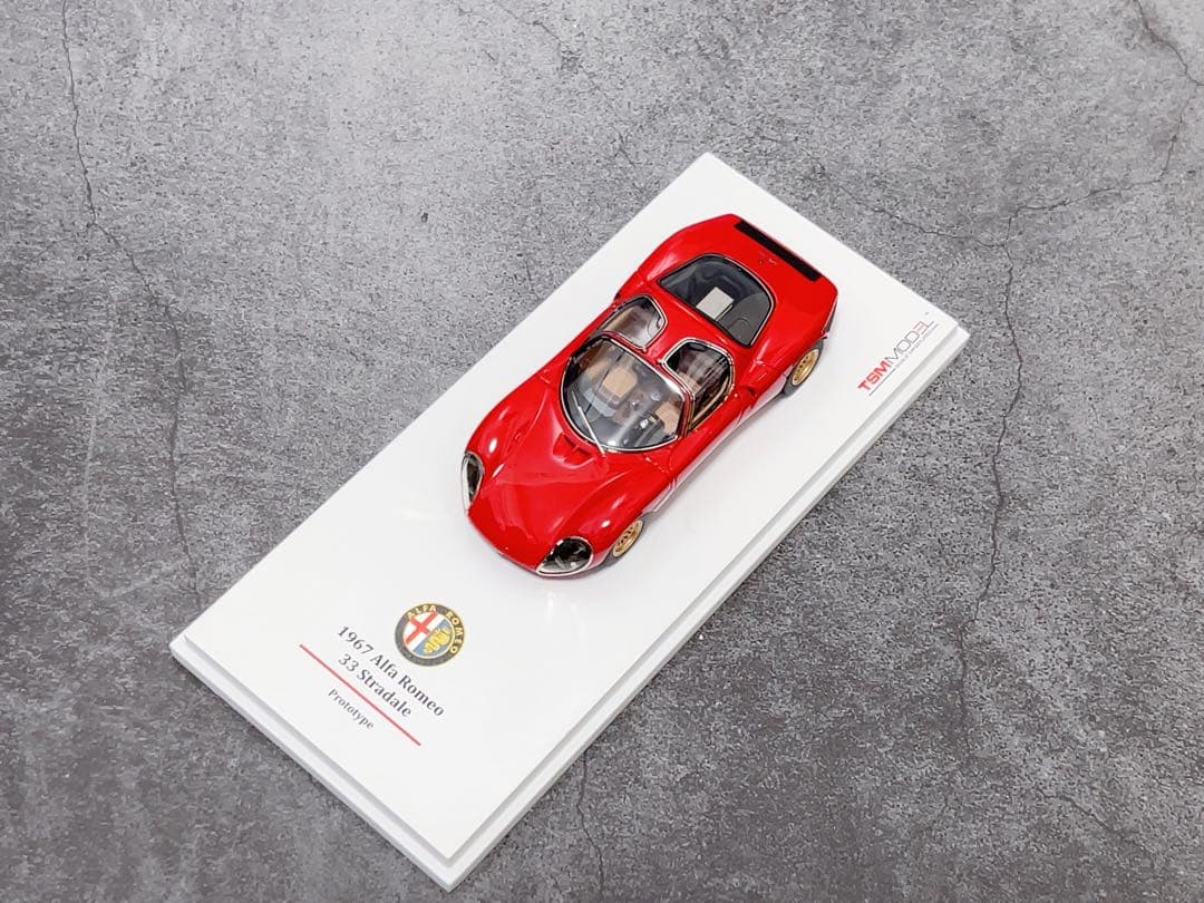 TSM 1/43 アルファロメオ 33 ストラダーレ 1967 プロトタイプ - メルカリ