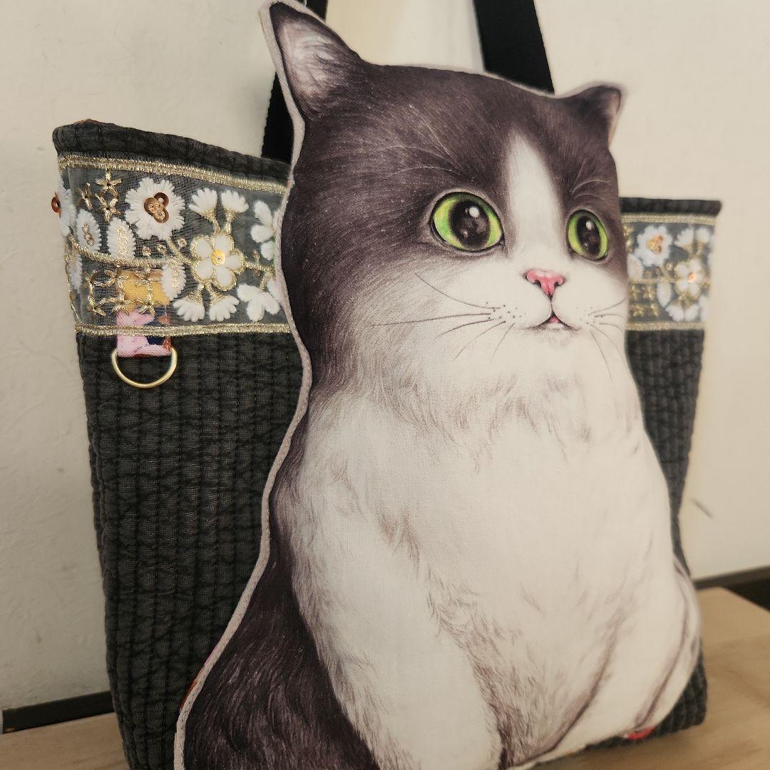 コヤンイサムチョン ねこちゃんトート ハンドメイド - メルカリ