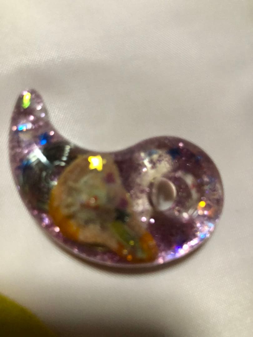 レジン(勾玉)手作り作品
