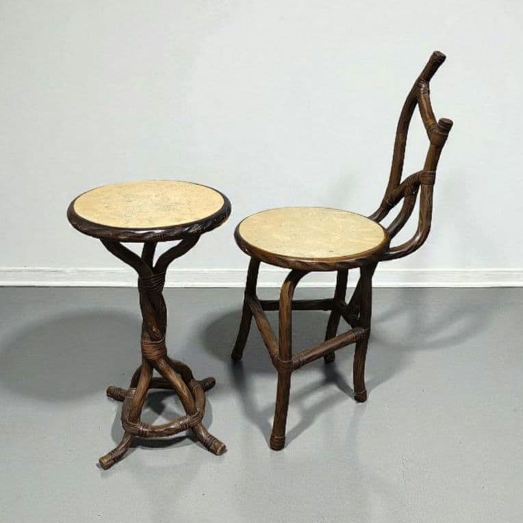 アジアン家具　サイドテーブル/コーヒーテーブル/飾り台/花台　椅子も出品中