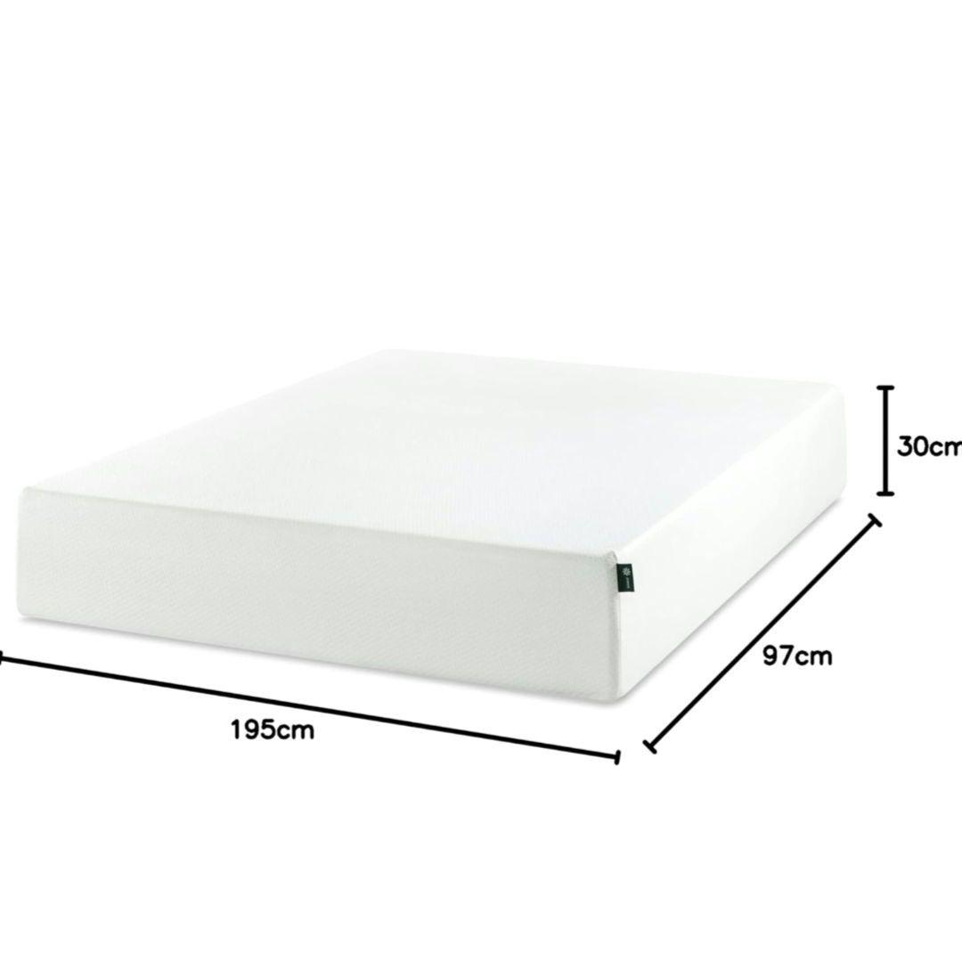 ZINUS 低反発 マットレス シングル 厚さ30cm 日本正規品 GTFM