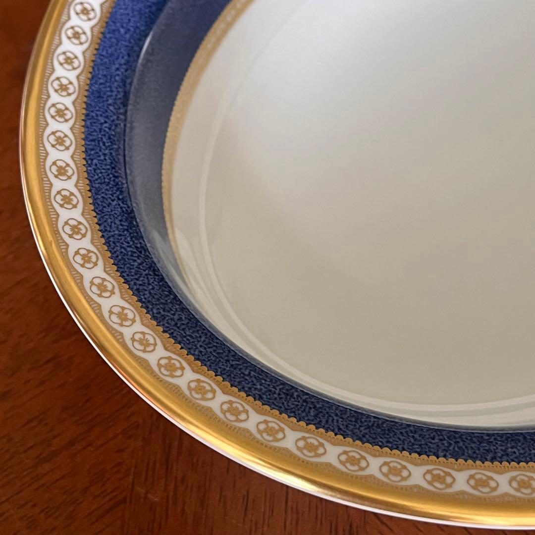 【希少品】ウェッジウッド★ユーランダーパウダーブルー★オーバルボウル