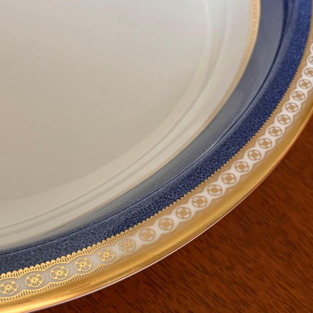 【希少品】ウェッジウッド★ユーランダーパウダーブルー★オーバルボウル