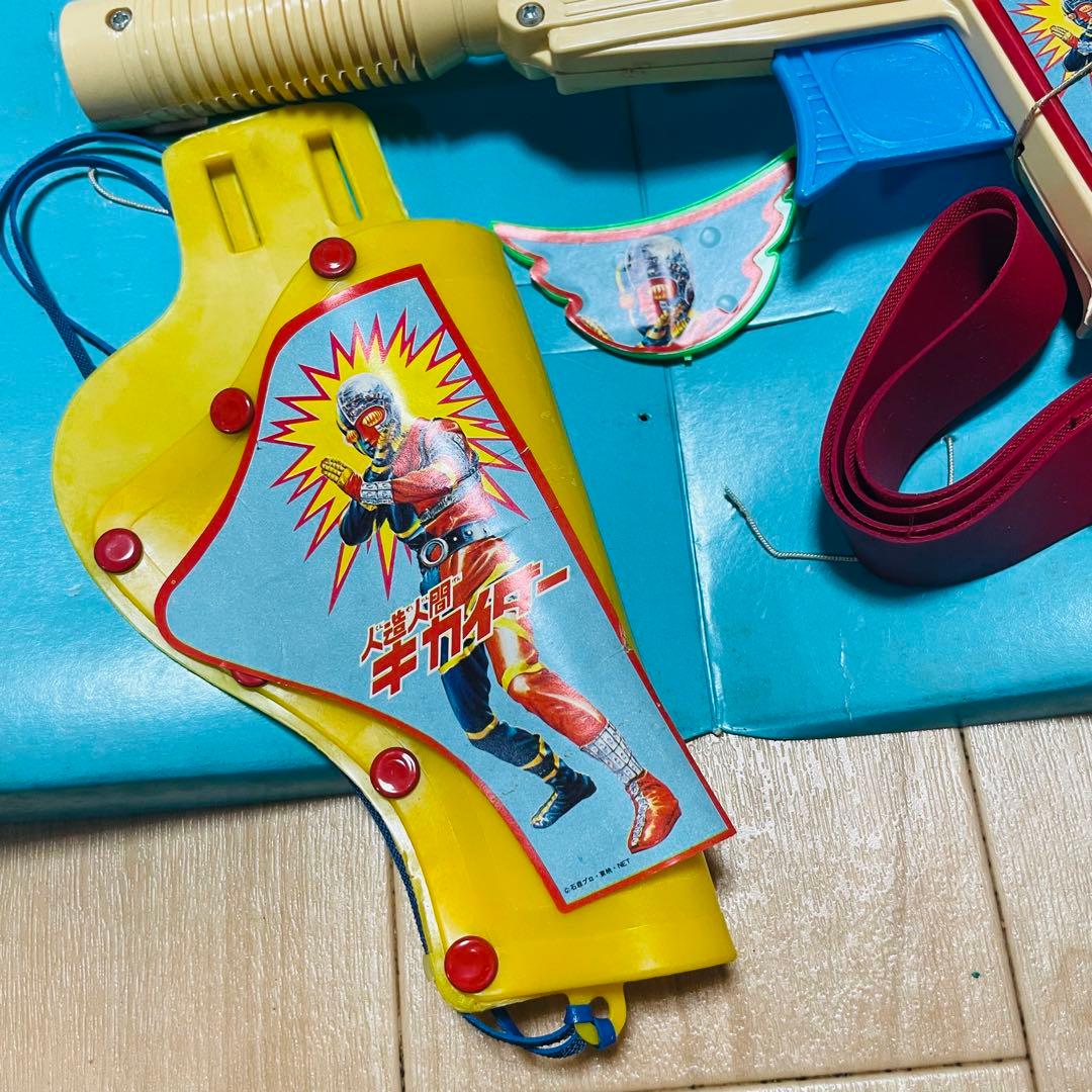 当時物 タカトク キカイダー 人造人間キカイダー バンバン ガンセット