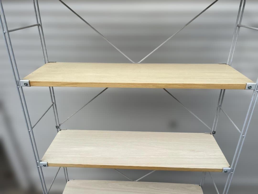 ★ MUJI 無印良品 スチールユニット シェルフ H176xW84xD25cm
