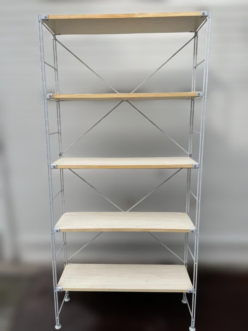 ★ MUJI 無印良品 スチールユニット シェルフ H176xW84xD25cm