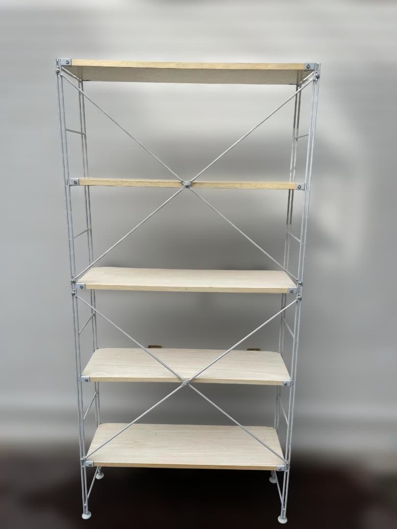 ★ MUJI 無印良品 スチールユニット シェルフ H176xW84xD25cm