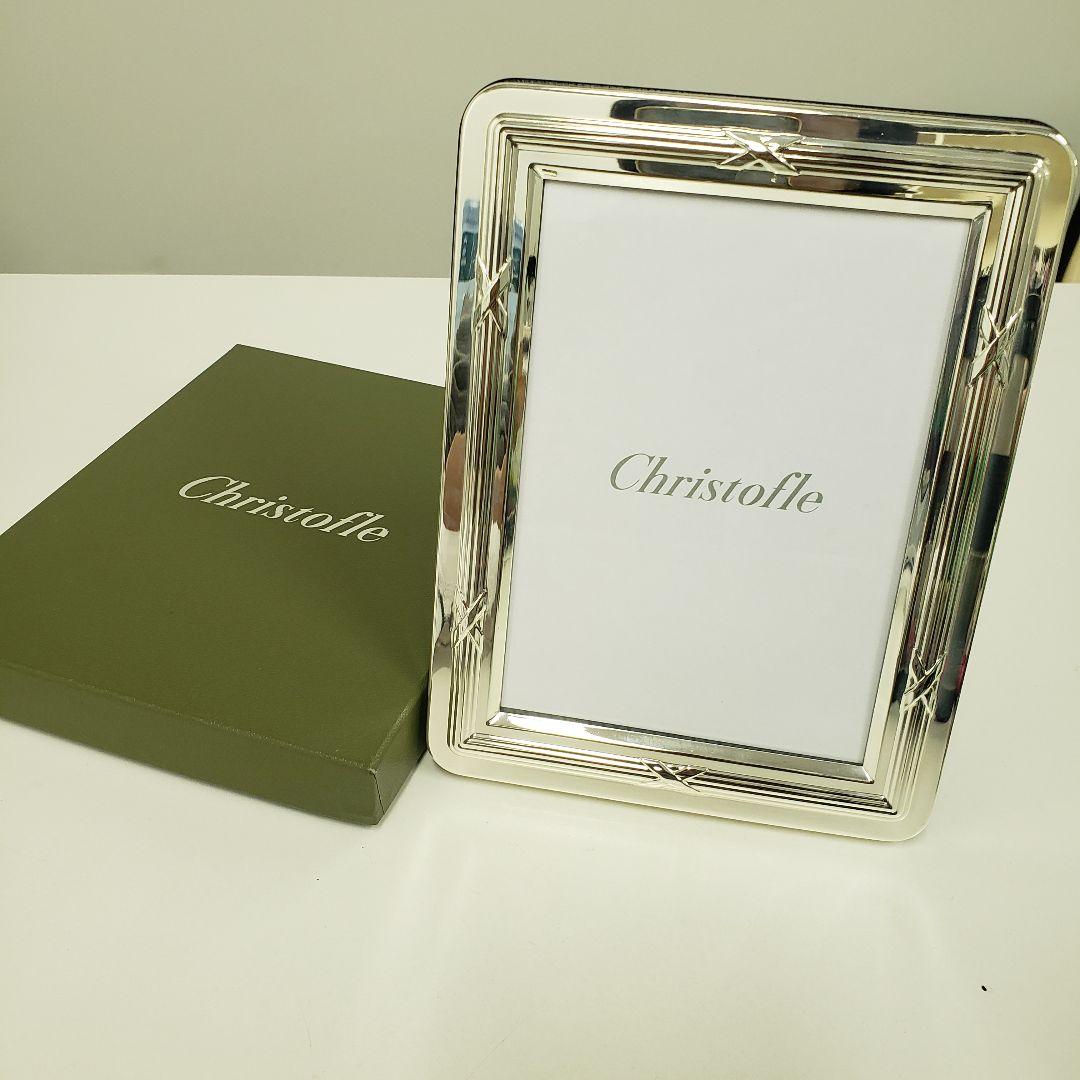 未使用 クリストフル シルバーコーティング加工  フォトフレーム