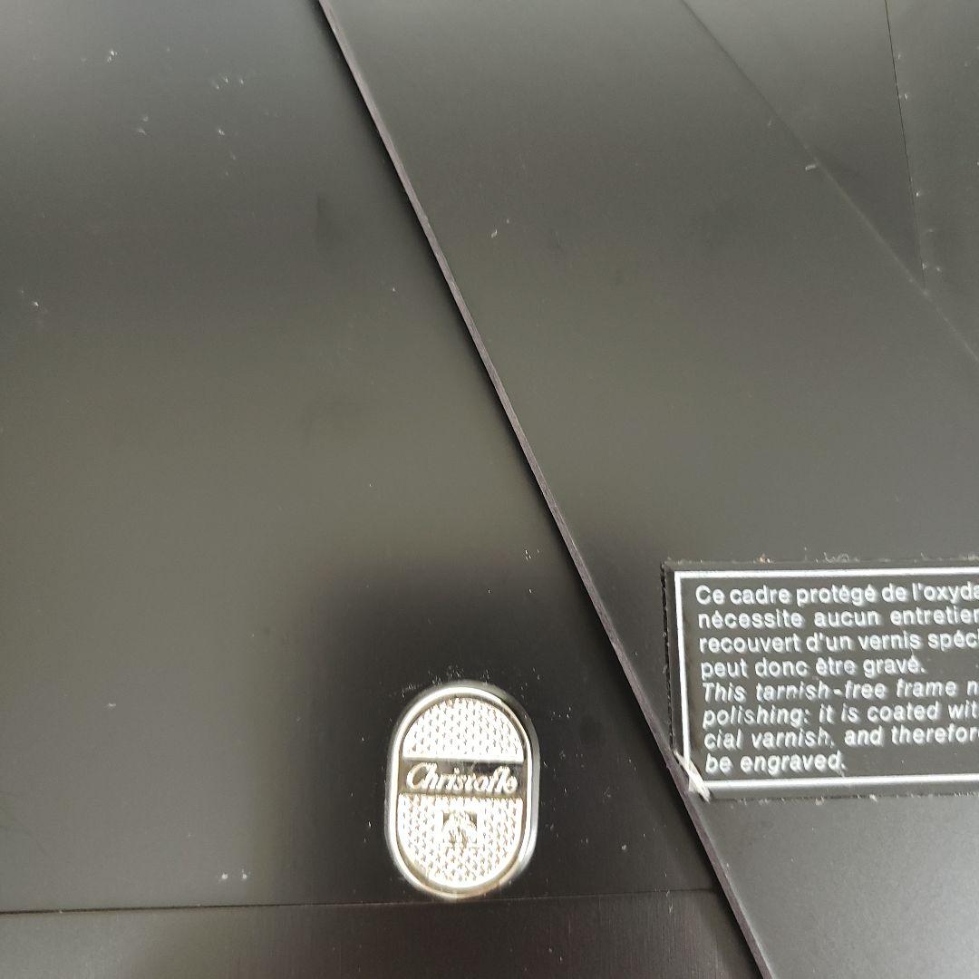未使用 クリストフル シルバーコーティング加工  フォトフレーム