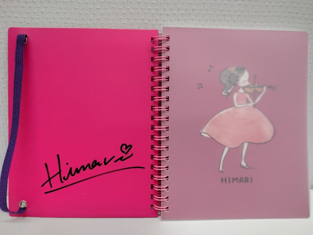 ヴァイオリン HIMARI グッズ 3点 トートバッグ 手帳 ボールペン