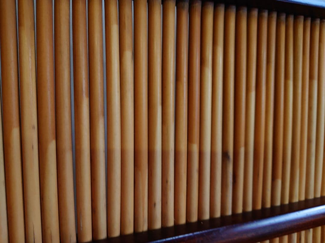 衝立別注　衝立伝統衝立１枚式5尺別注　天然ヨシ入り　ランマ入り和風衝立　１台限定