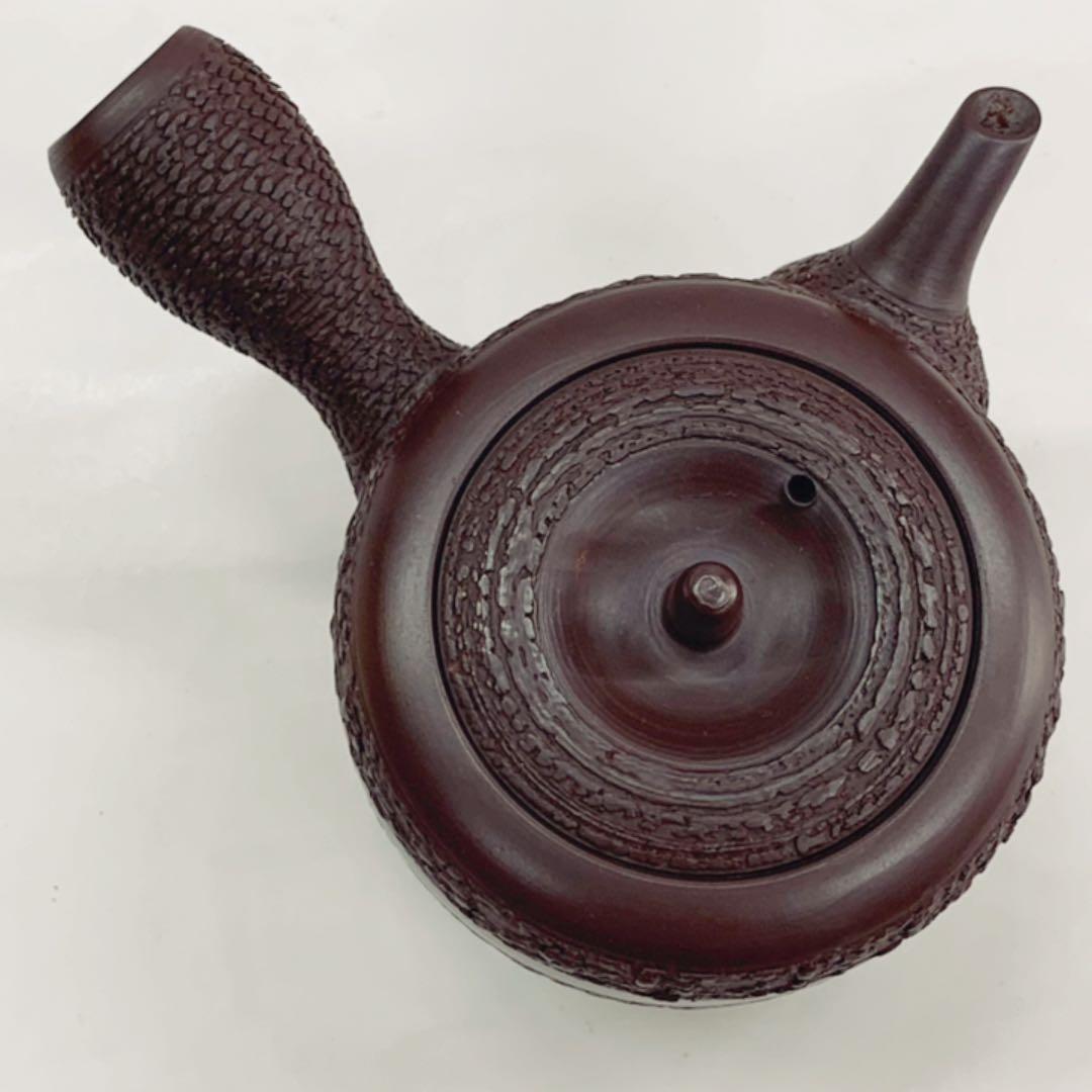 茶注34 急須 棗型 ちぎれ】伊藤実山 箱無し - メルカリ
