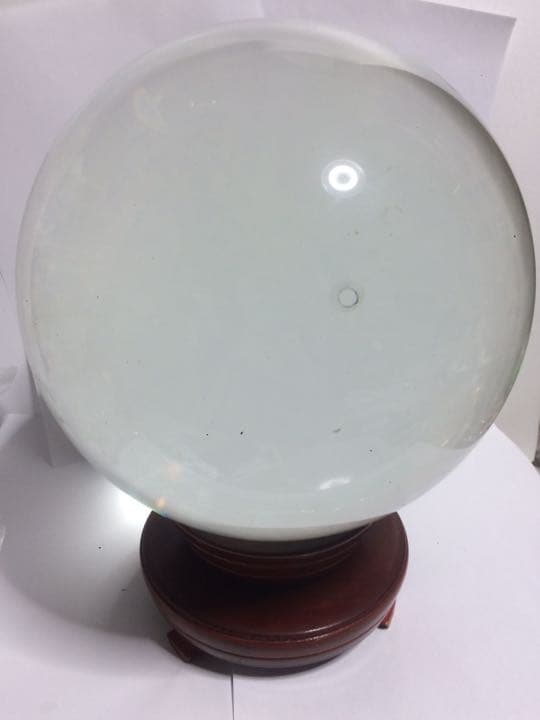 溶連水晶 水晶玉 置物　約10kg前後