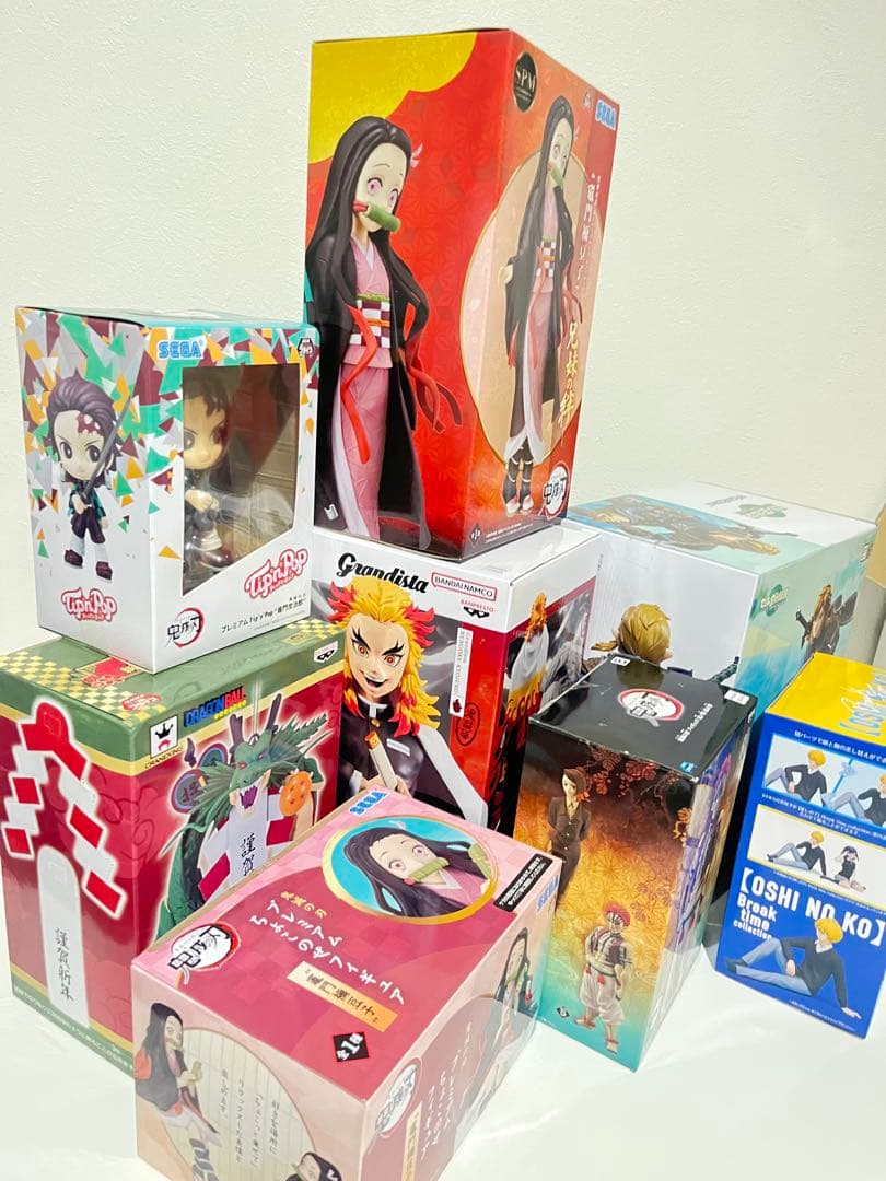 鬼滅等プライズフィギュア　10点まとめ売り