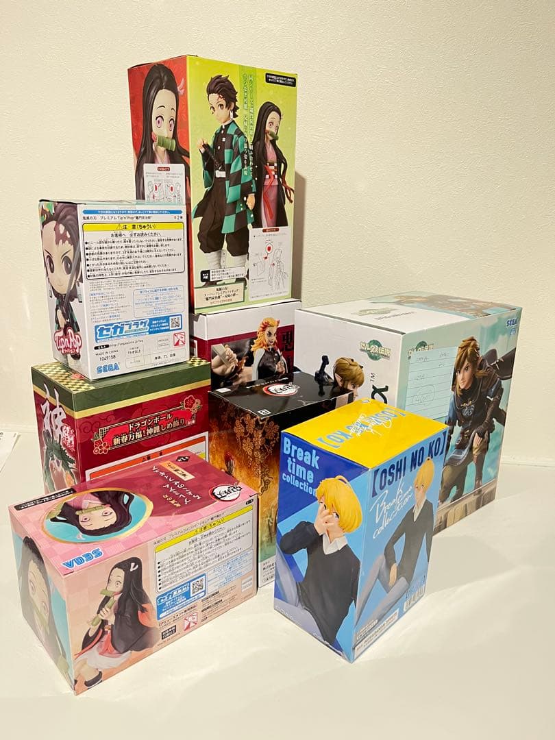 鬼滅等プライズフィギュア　10点まとめ売り
