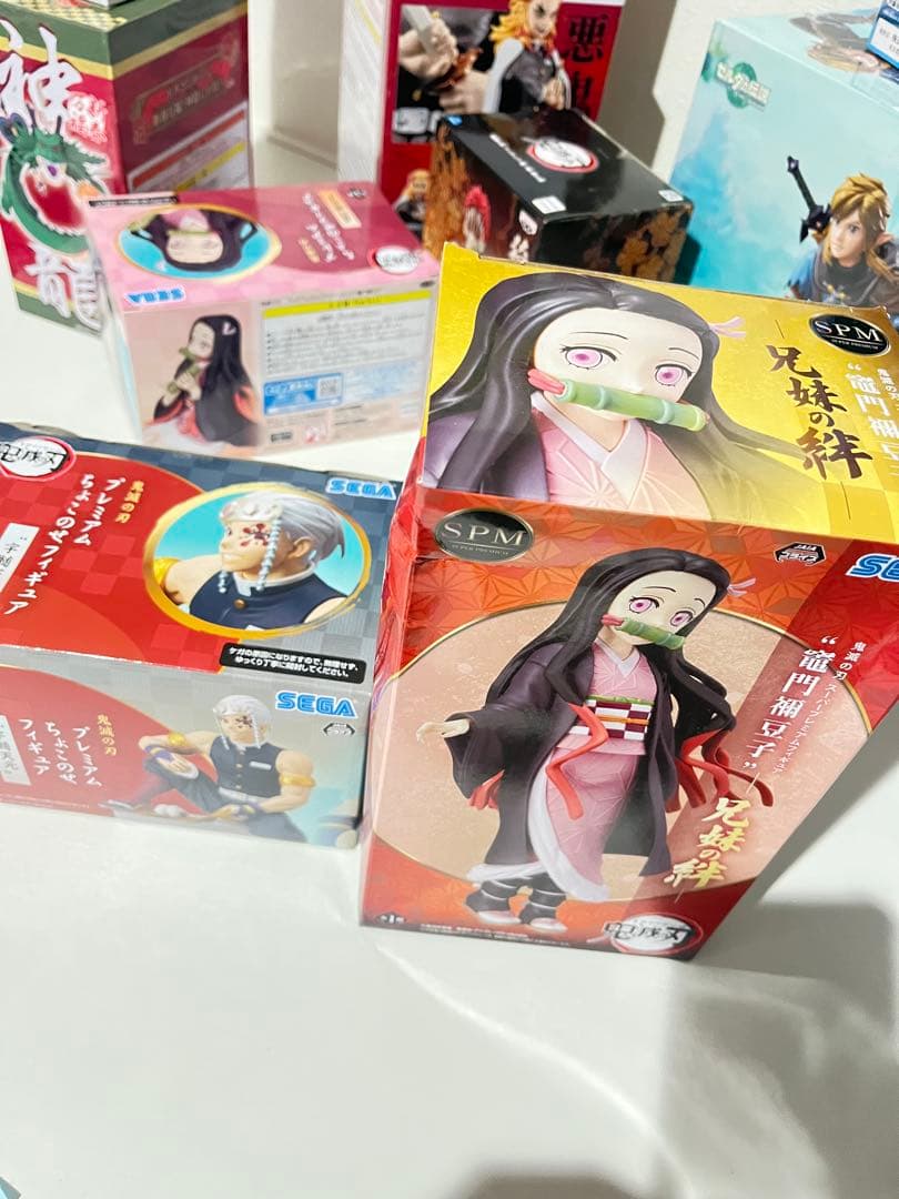 鬼滅等プライズフィギュア　10点まとめ売り