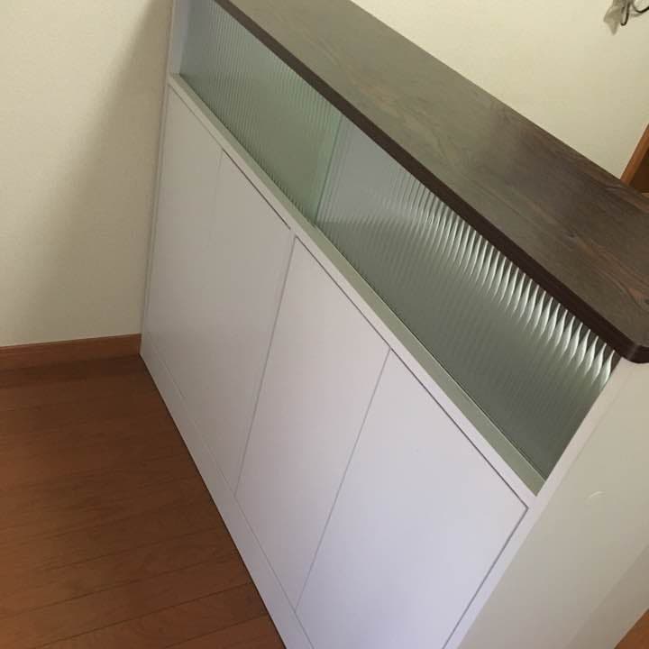 カウンターテーブルと椅子2つ 値段交渉あり！