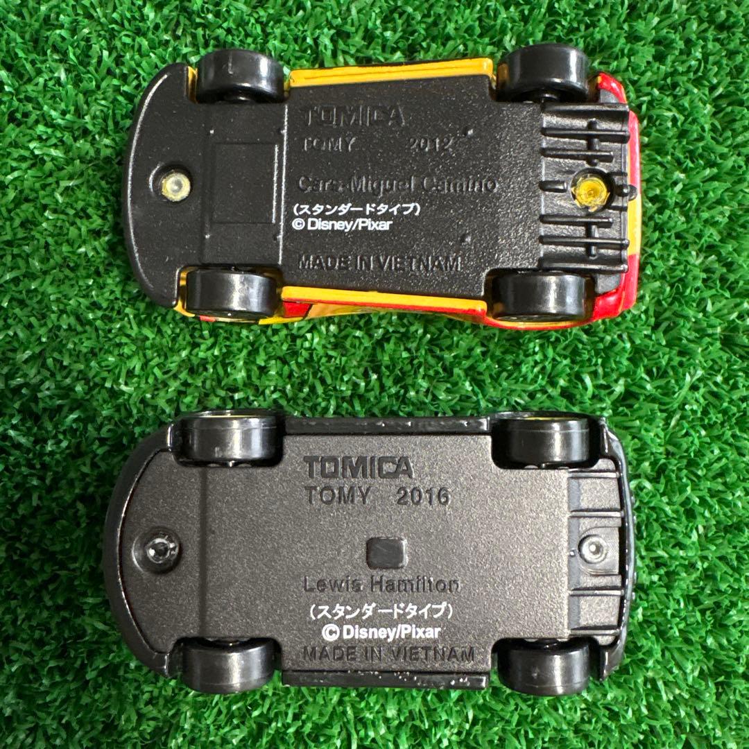 トミカカーズ ルイスハミルトン、ミゲルカミーノ2台セット - メルカリ