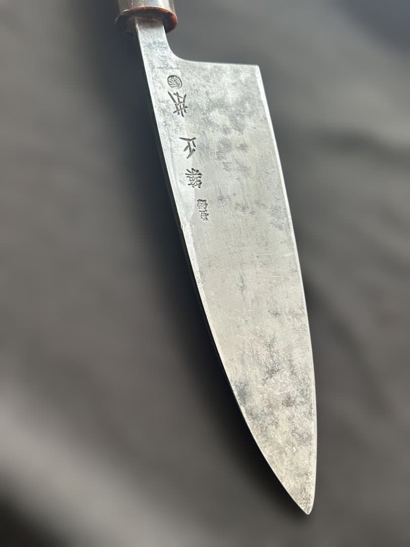 築地正本　大出刃包丁水牛柄 出刃 包丁(秀)