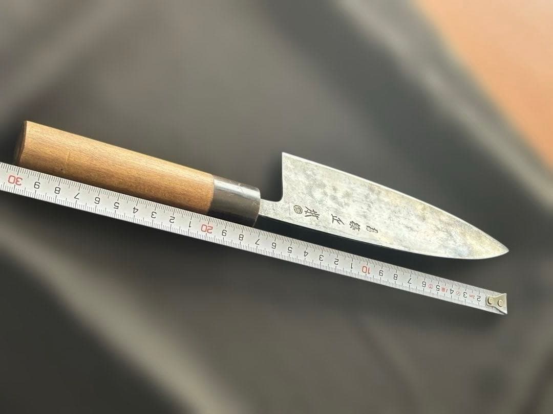 築地正本　大出刃包丁水牛柄 出刃 包丁(秀)