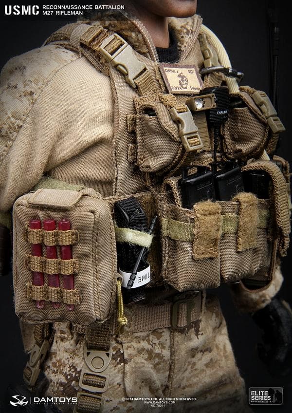 DAMTOYS　USMC M27 RIFLEMAN　78014