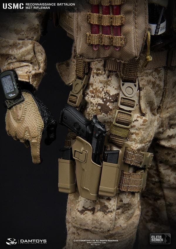 DAMTOYS　USMC M27 RIFLEMAN　78014
