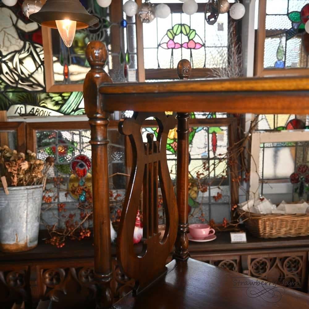 L3710-22 英国アンティーク ブックスタンド ショップ什器 収納 本棚