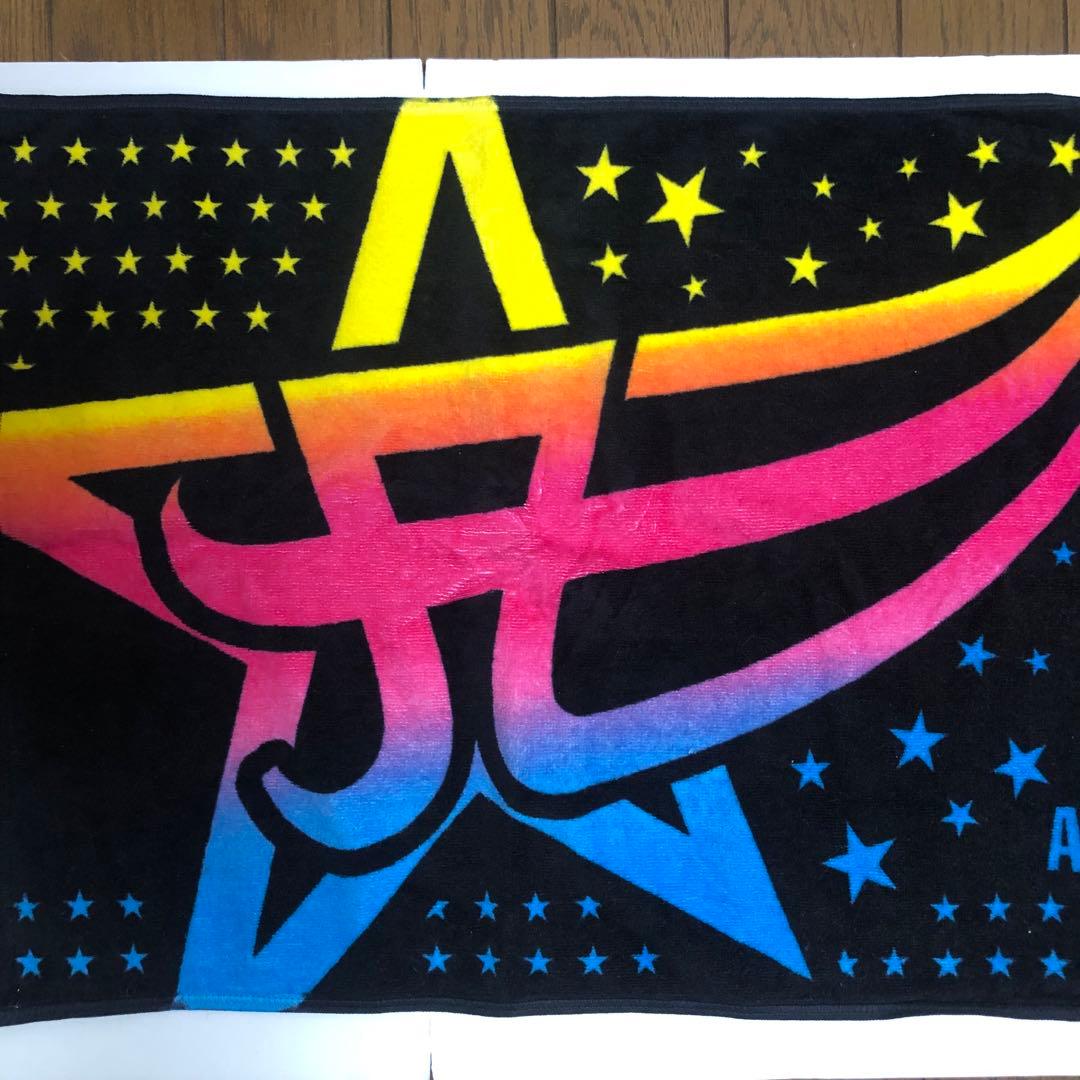 未使用】浜崎あゆみ アリーナツアー 2009 タオル ブラック ライブ