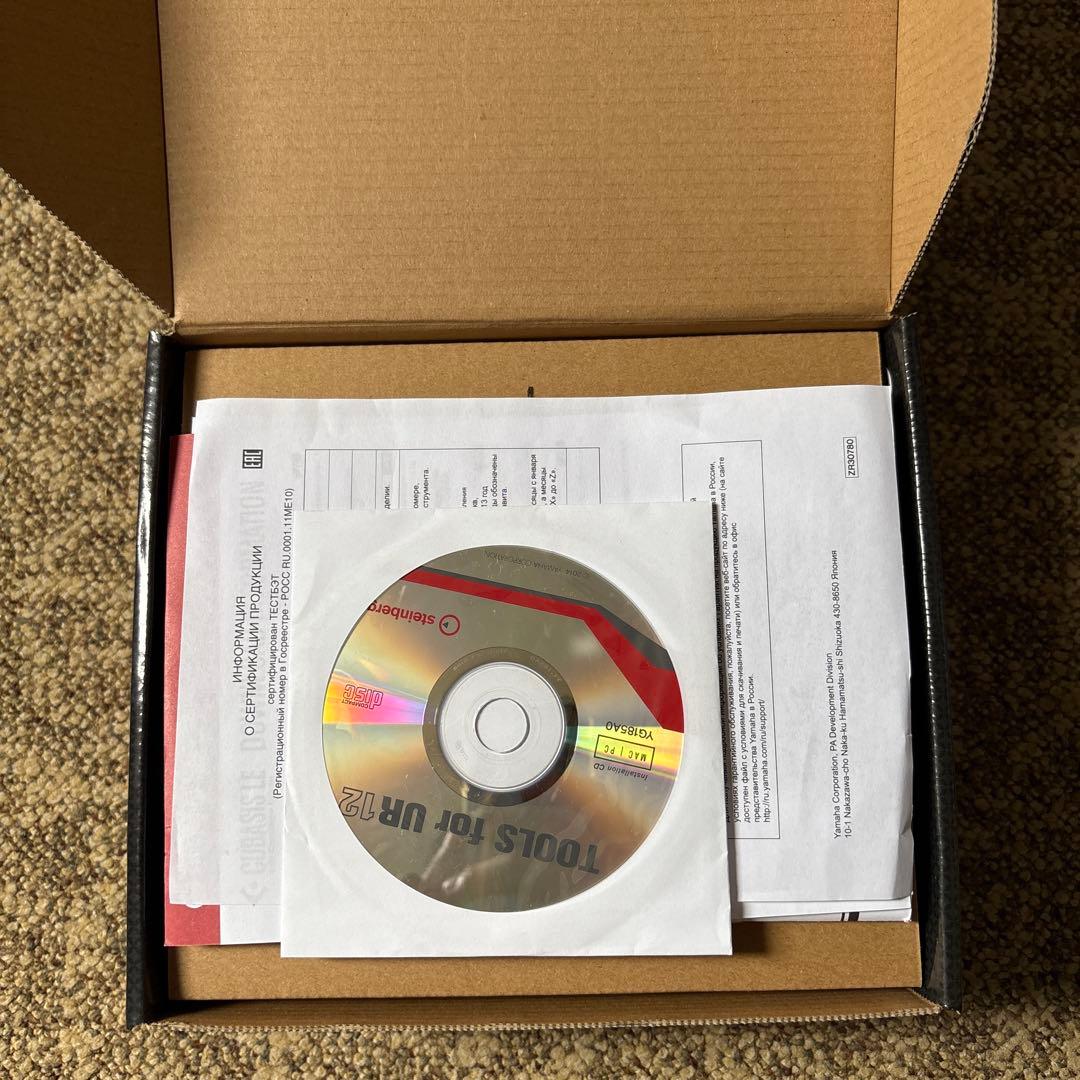 【迅速発送】Steinberg UR12 USBオーディオインターフェイス