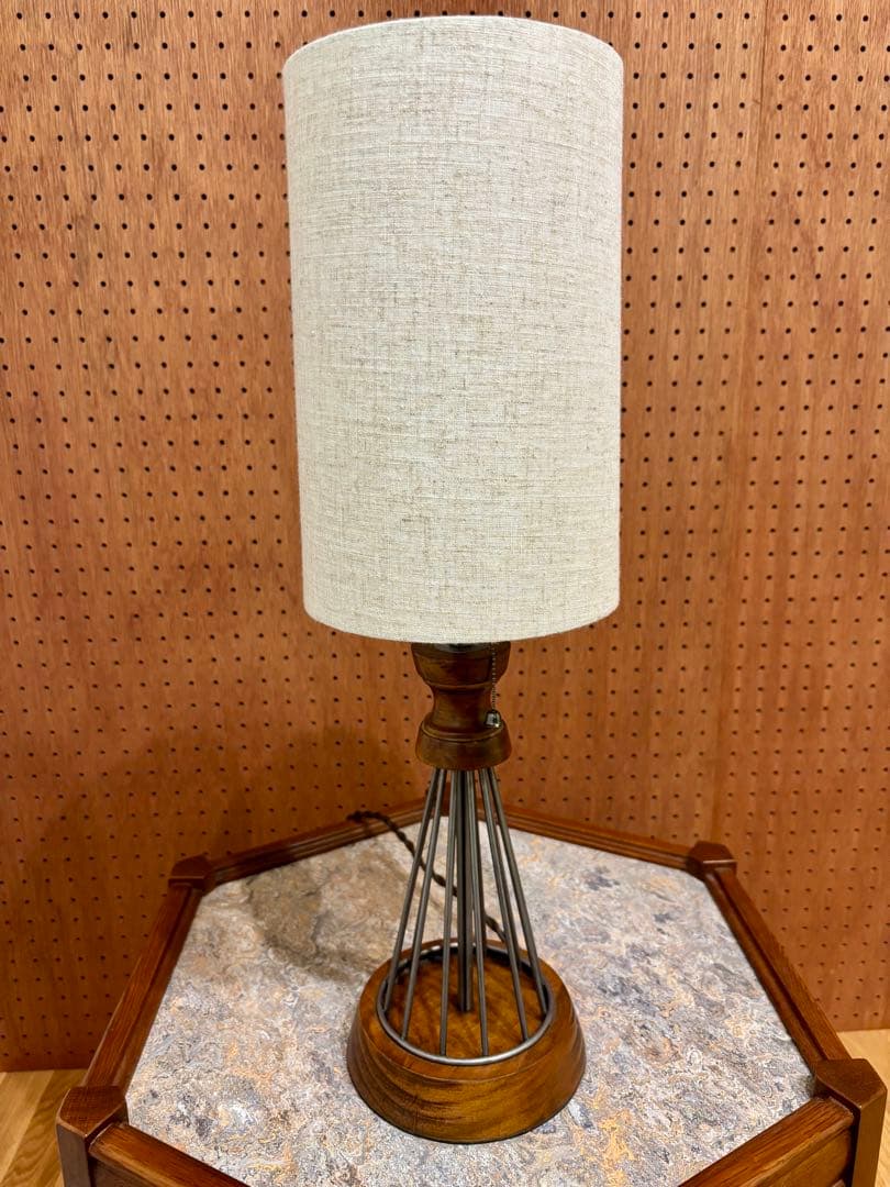 【引取条件】アクメファニチャー ヘキサゴン テーブル ベゼル テーブルランプ