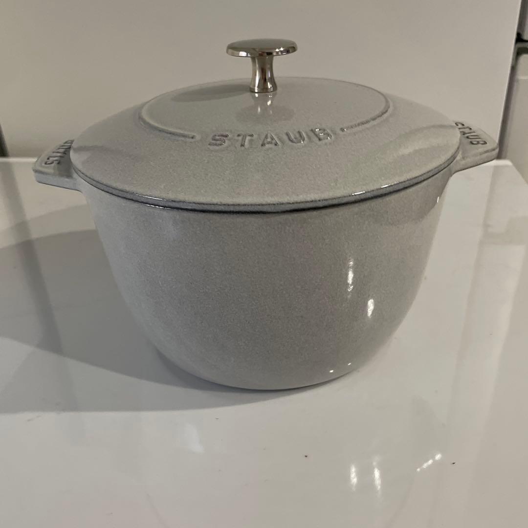 staubストウブ ファミリーライスココット グレー20cm