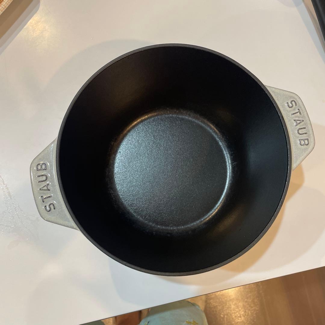 staubストウブ ファミリーライスココット グレー20cm
