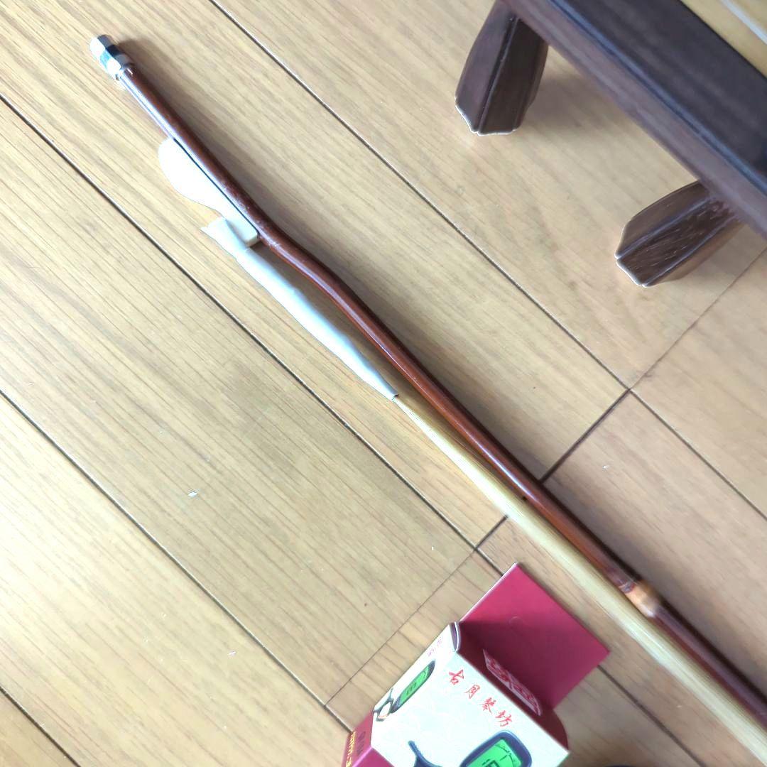 胡涵柔製作 未使用 最上級明清老紅木 回紋頭二胡7 - メルカリ