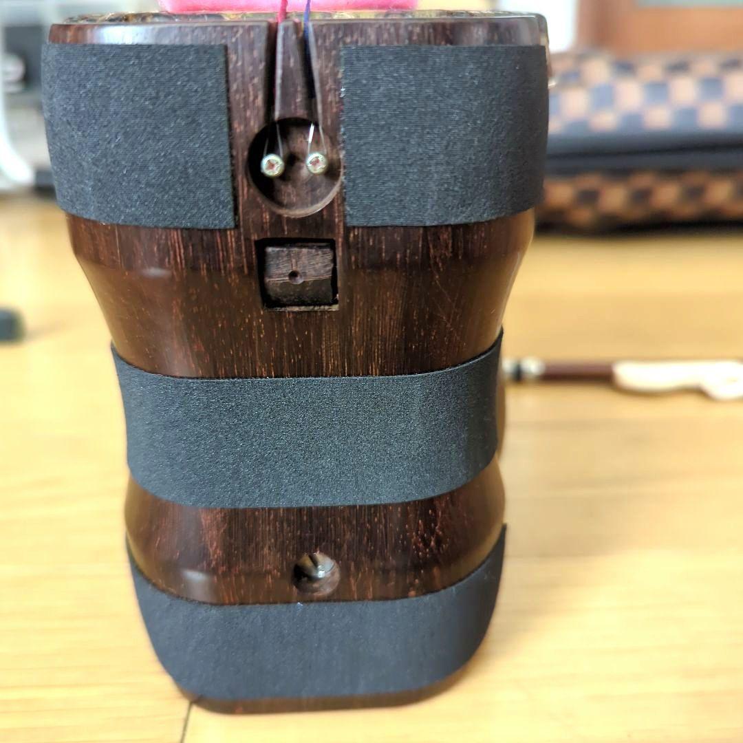 胡涵柔製作 未使用 最上級明清老紅木 回紋頭二胡7 - メルカリ