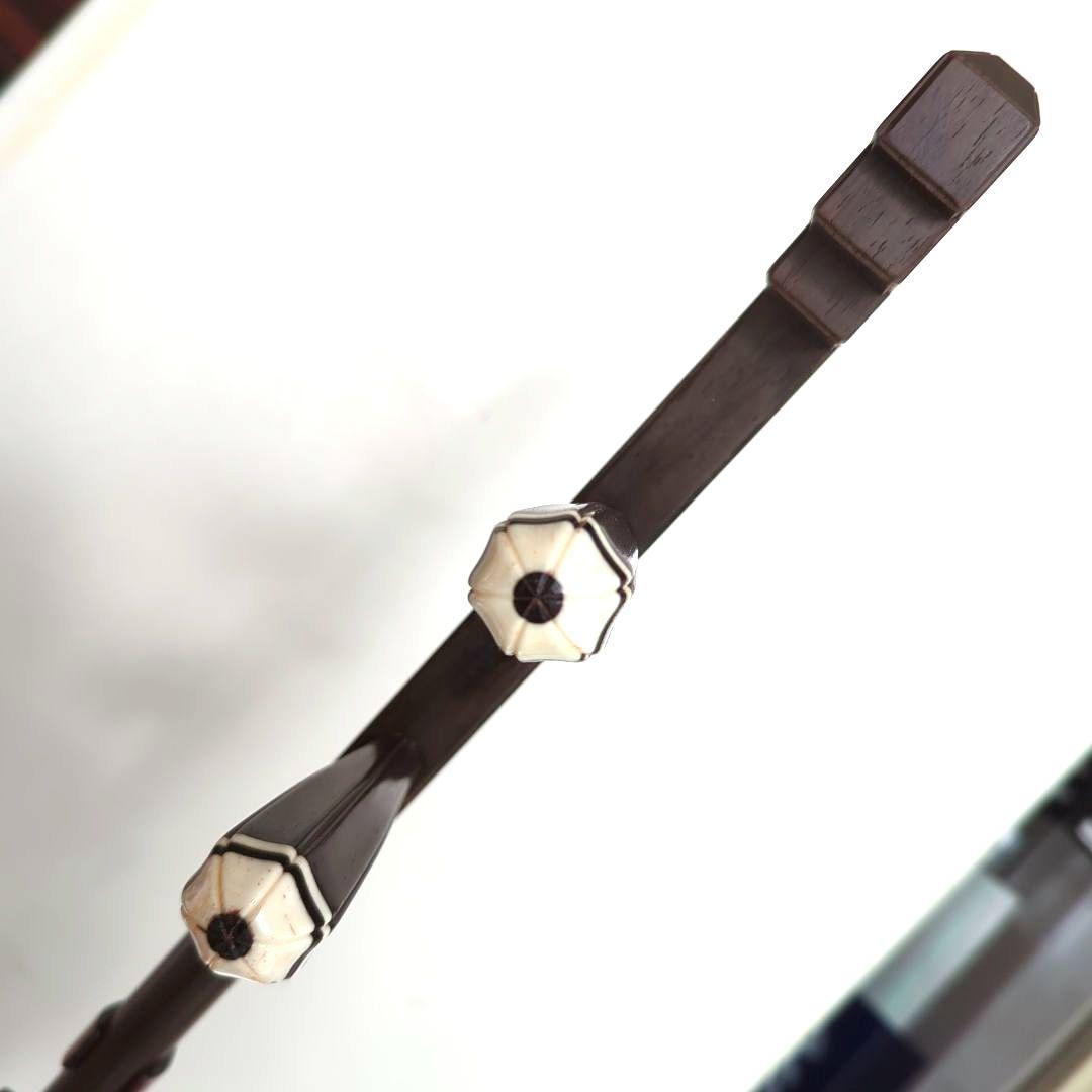 胡涵柔製作 未使用 最上級明清老紅木 回紋頭二胡7 - メルカリ