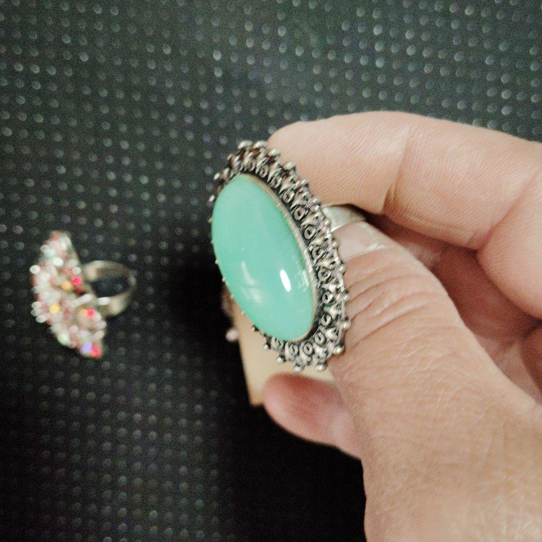 JLO ビーズチェーン付きピアス