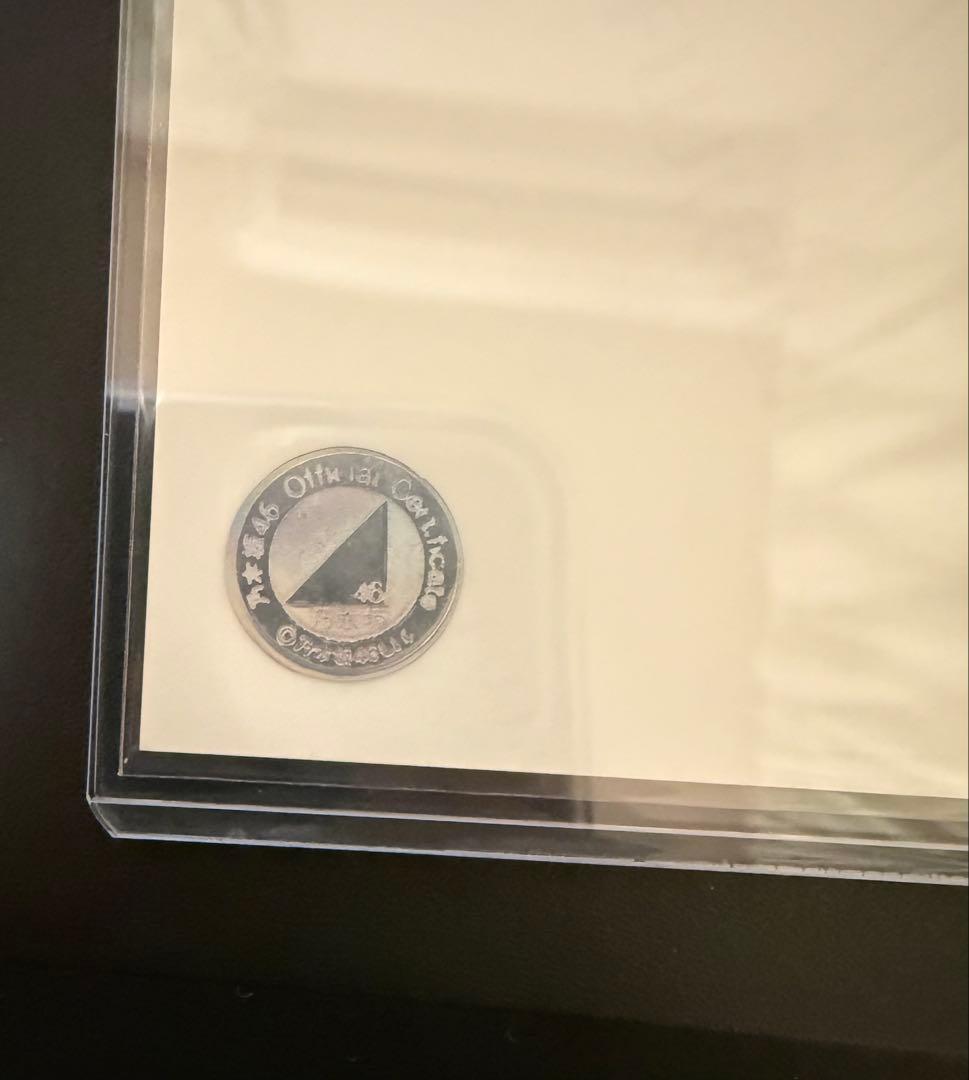 乃木坂46 生写真 金川紗耶 直筆サイン 10th Anniversary