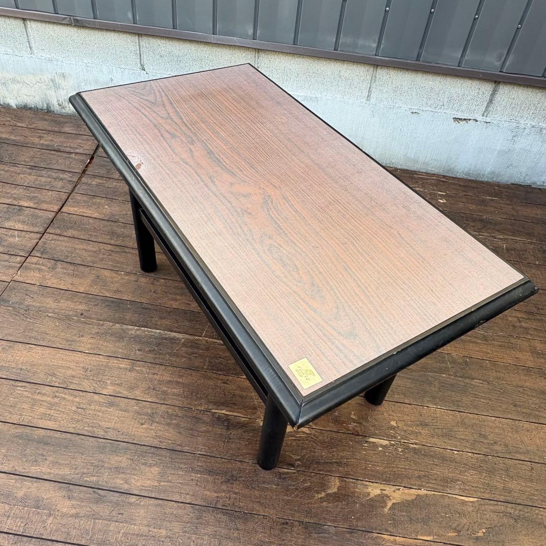 C1昭和レトロ フォルテ 木製サイドテーブル コーヒーテーブル センターテーブル