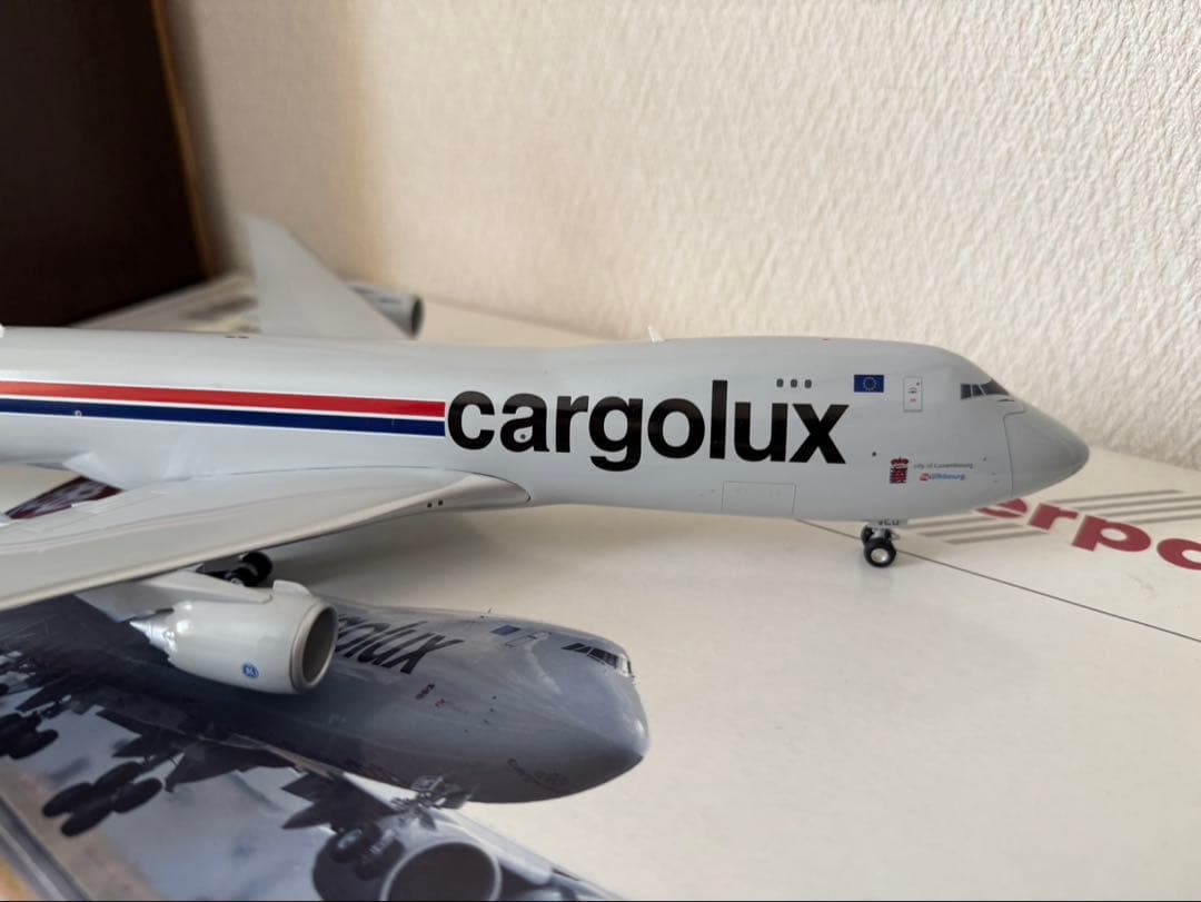 herpa cargolux Boeing 747-8F 1/200 - メルカリ