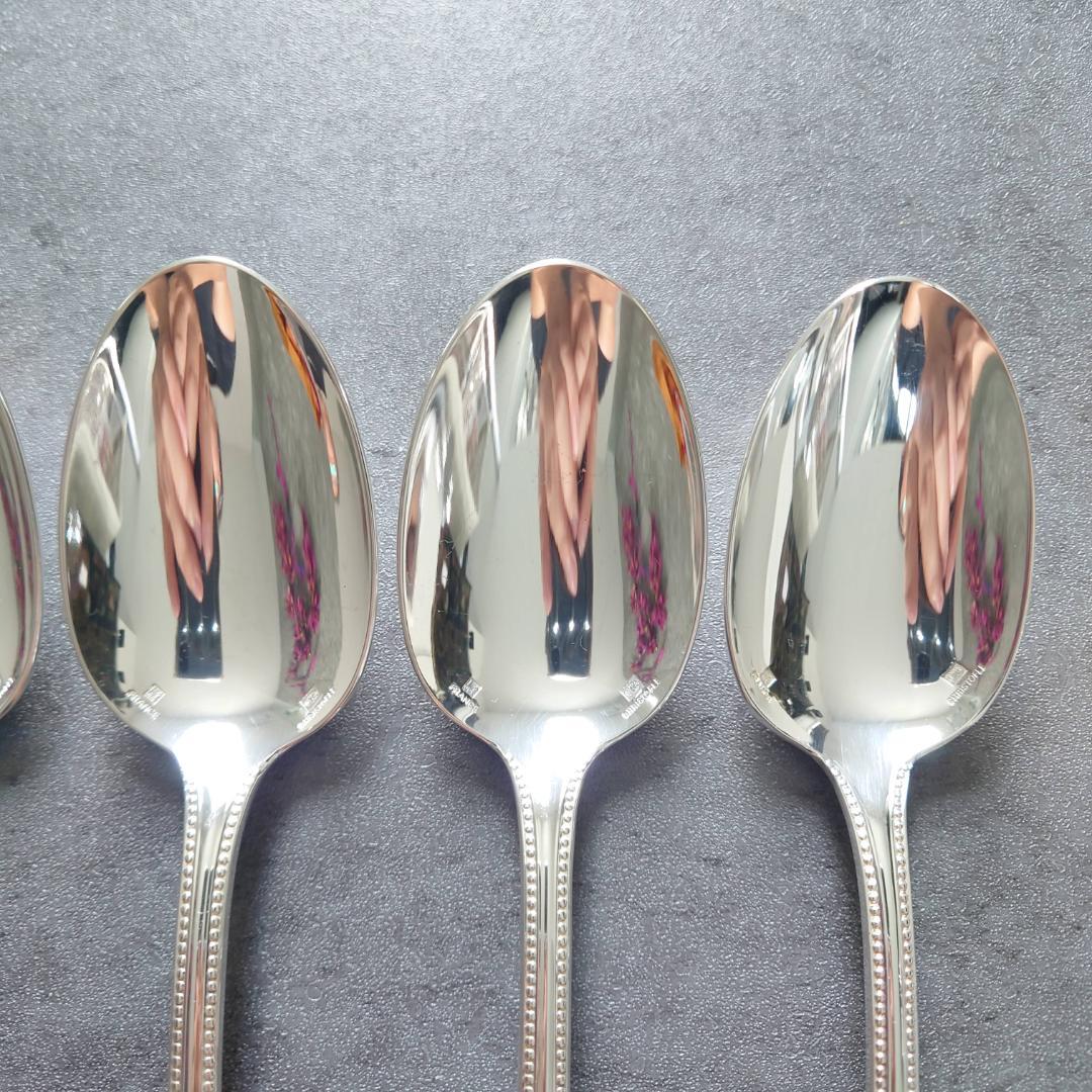 美品 クリストフル パール スタンダードスプーン 6点